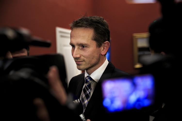 Sanktioner. Udenrigsminister Kristian Jensen (V) gik stille med dørene, når det drejede sig om at informere om et møde med sin russiske kollega. 