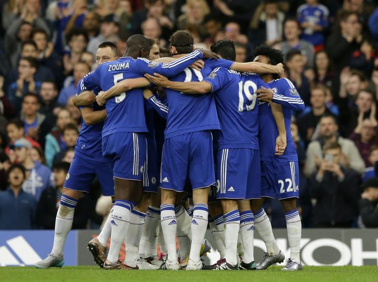 Sejr. Chelsea fik en sejr og en ny manager på samme dag. 