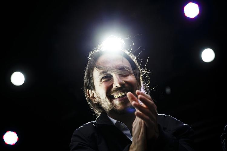 Populær. Pablo Iglesias er en af de yngre politikere, der varsler nye tider i spansk politik. 
