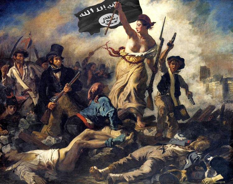 Frihed? Den franske filosof Pierre manent hævder i ny bog, at islam har taget frihedens fakkel i det franske samfund og nu marcherer fremad. Den forklaring afvises på hver sin måde af forskerne Hervé Le Bras og Olivier Royd i to andre bøger. 