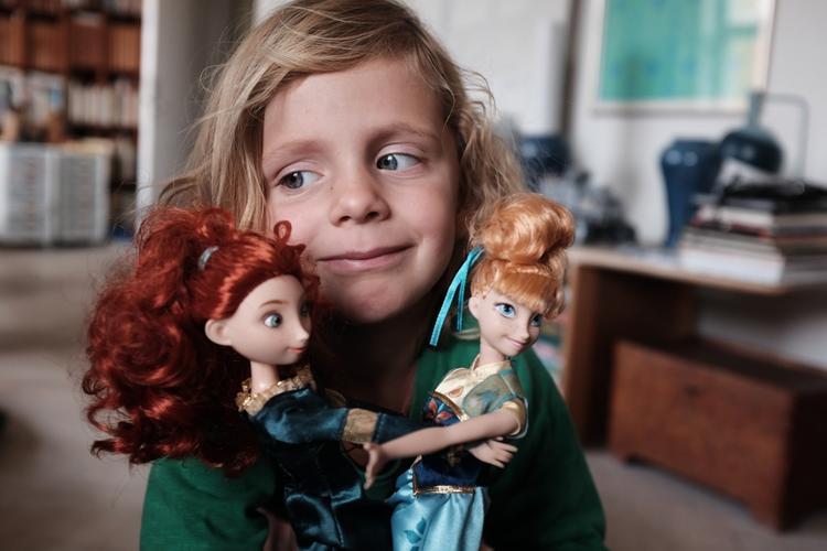 Barnet. Hvilken lyksalighed. 