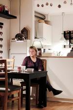 Hjem. Anne Erichsen har boet i rækkehuset i fem år. Hun har som sit højeste mål at få sine børn hjem igen. 