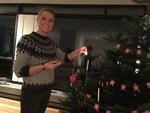 JUL. Inger Støjberg smed dette foto på Facebook lillejuleaften. 
