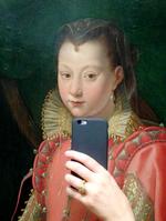 Selfie. Olivia Muus har ført kunsten op i nutiden. 