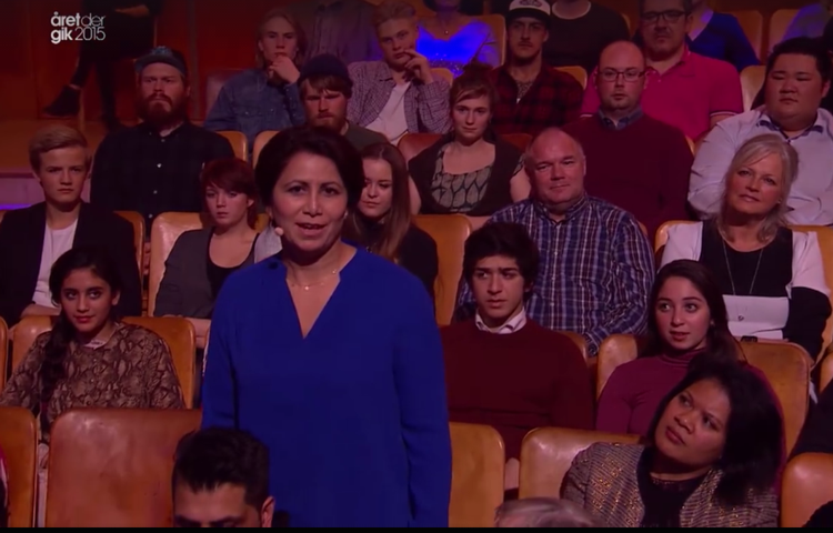 Fortrudt. Özlem Cekic er ærgerlig over, at hun var med i DR's 'Året der gik 2015'. 