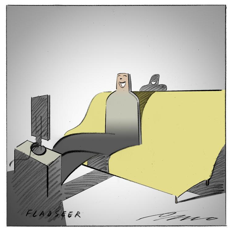 Tegning. Per Marquard Otzen 