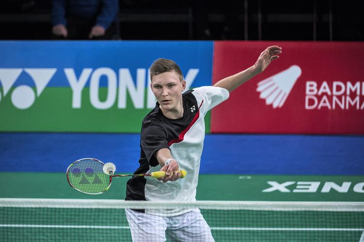 Suveræn. Vikor Axelsen vandt finalen ved Copenhagen Masters 21-10, 21-15 og tog dermed turneringens titel i herresingle for tredje gang. 