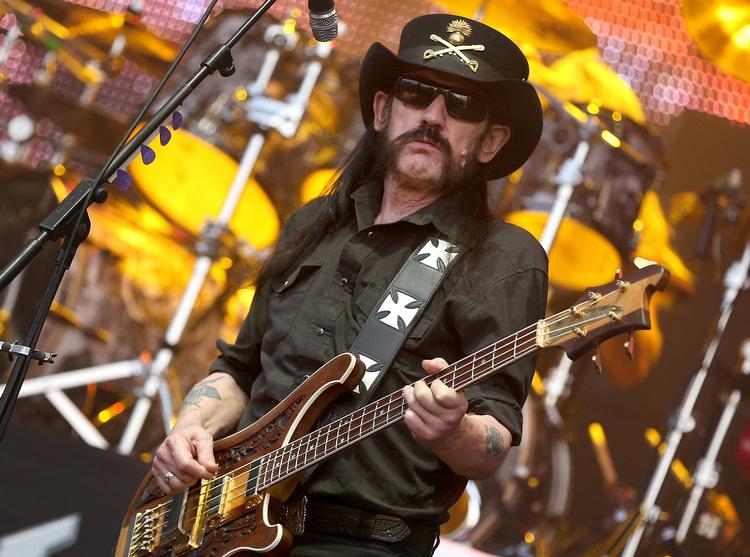 Rock. Lemmy og Motörhead ses her på Wachenfestivalen i 2014. 