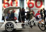 PRISFÆLDE. En cykeltaxi holder klar på Oxford Street i London. Turen kan blive ekstremt dyr, hvis man ikke aftaler prisen på forhånd. 