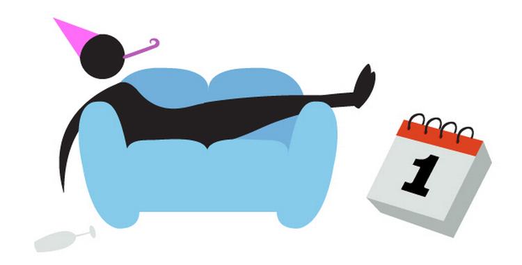 Hviledag. Det, danskerne allerhelst vil lave 1. januar, er at slappe af. 