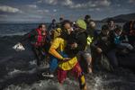 Årets fejl. Sidste års Spåkugle undervurderede i den grad flygtningekrisen. Foto: AP 