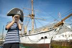 Det maritime islæt er tydeligt mange steder i Hull. 