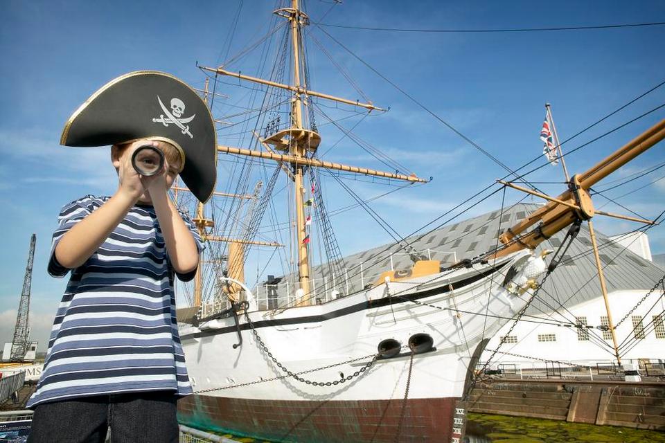Det maritime islæt er tydeligt mange steder i Hull. 
