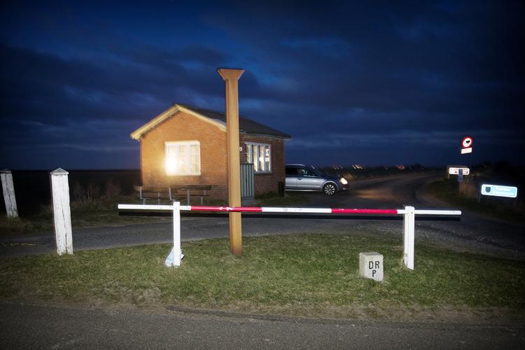 UBEMANDET. Flere af grænseovergangene mellem Danmark og Tyskland står ubemandet hen. 