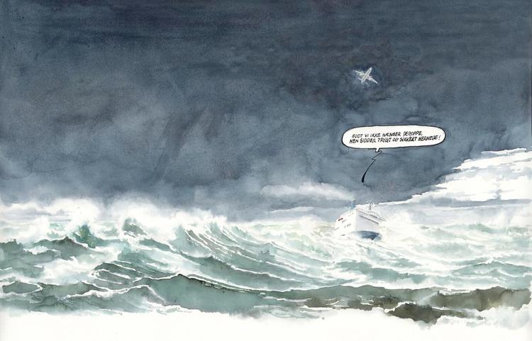 SMULT VANDE. Kun en tåbe frygter havet. I hvert fald når alternativet er luften. 