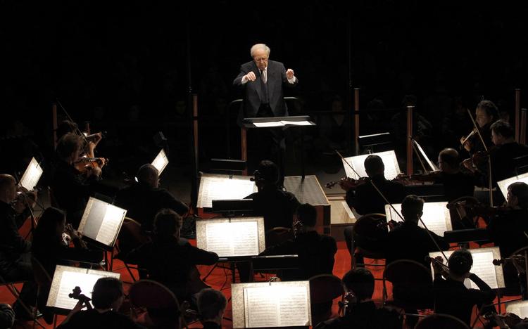 Centrum. Der var både præcision og dybde i Pierre Boulez' stil som dirigent. 