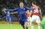 SUCCES. Leicesters Jamie Vardy har fået et overraskende, sent gennembrud på højeste niveau i denne sæson, og trods skadet netop nu deler han førstepladsen på topscorerlisten i Premier League. 