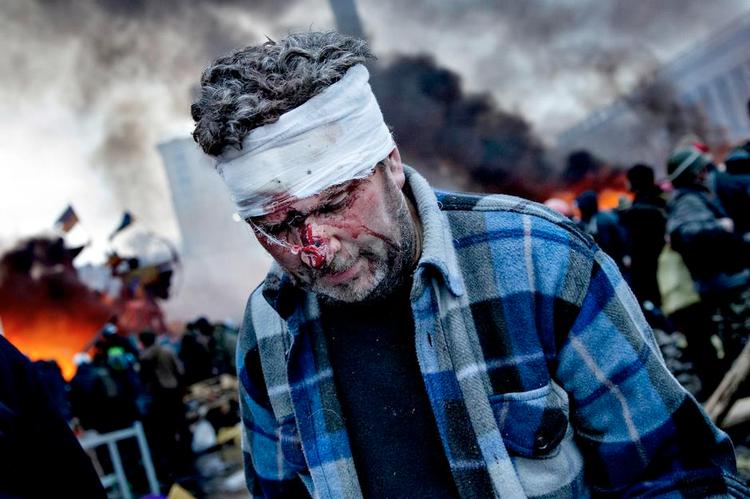 Oprør. Demonstrationerne på Maidan-pladsen i Kijev endte blodigt, men styret faldt. Om det ender med en ukrainsk retsstat, er fortsat uklart. 