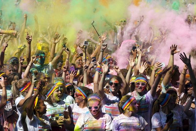 FARVERIGT. 10 bud på sjove og flotte løb over hele Danmark. 