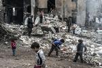 Syrian refugees settle in urban renewal area in Istanbul