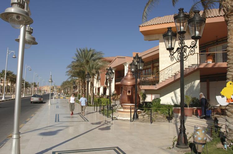 Hurghada. Et hotel i den egyptiske by Hurghada blev i går angrebet som det andet egyptiske hotel på to dage. 