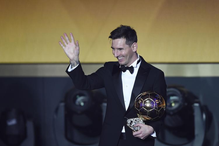 Mesterligt. Lionel Messi er her til aften kåret som verdens bedste ved Ballon d'Or gallaen i den schweiziske by Zürich. 
