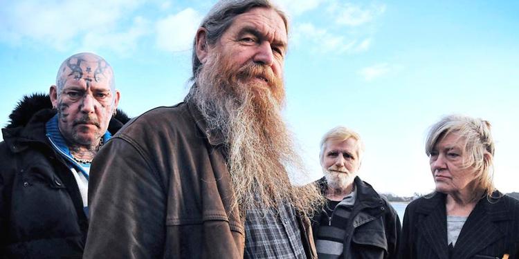 godt. Ole Sørensen (forrest) er chef for socialpsykiatrien på Langeland - en meget alternativ en af slagsen. 