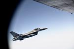 F-16 fly styrter ned i Nordsøen
