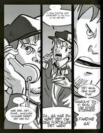 Forbier. Tegnestilen rammer ikke helt historiens smertepunkt med de fraværende fædre. - Illustration fra bogen 