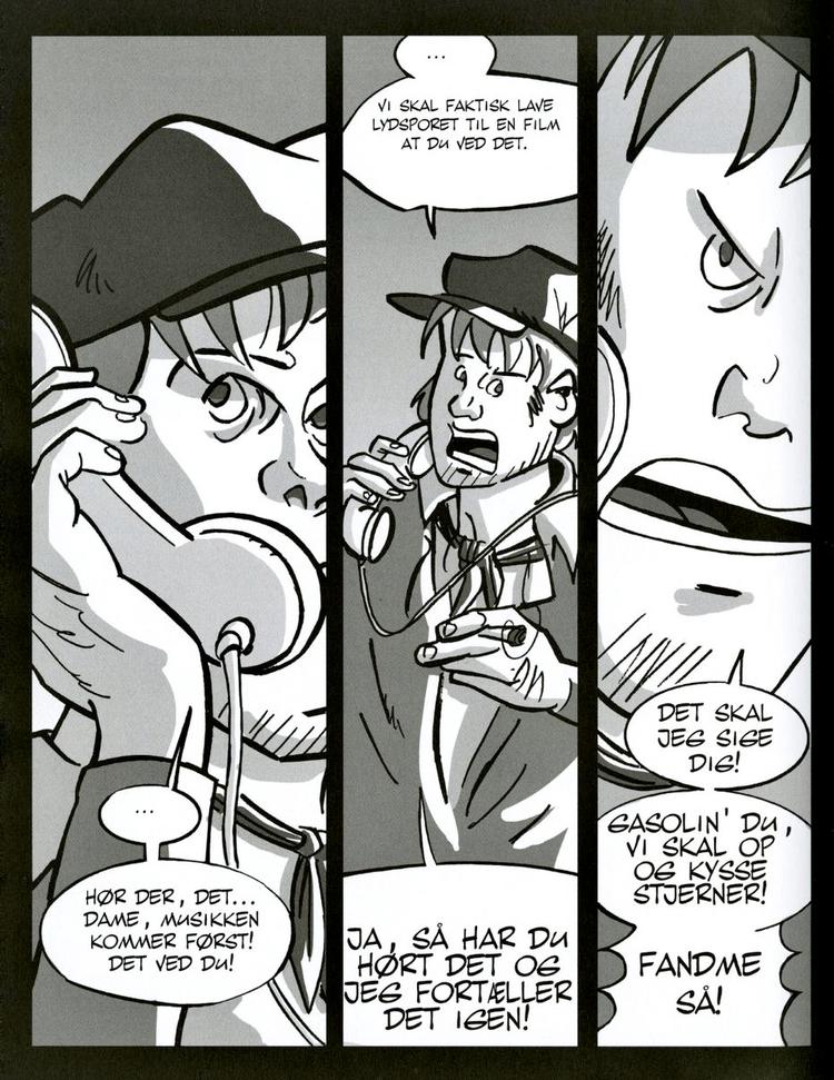 Forbier. Tegnestilen rammer ikke helt historiens smertepunkt med de fraværende fædre. - Illustration fra bogen 