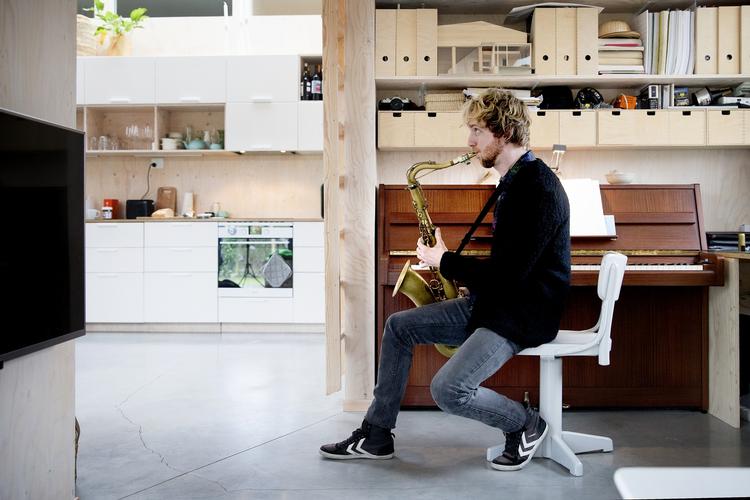 Pris. Årets Leo Mathisen Pris gik til den 35-årige sanger og saxofonist Mads Mathias. 