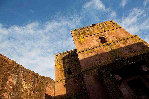 STØRST. Biete Medhane Alem-kirken  er den største monolitiske kirke i verden på mere end 800 kvadratmeter. 