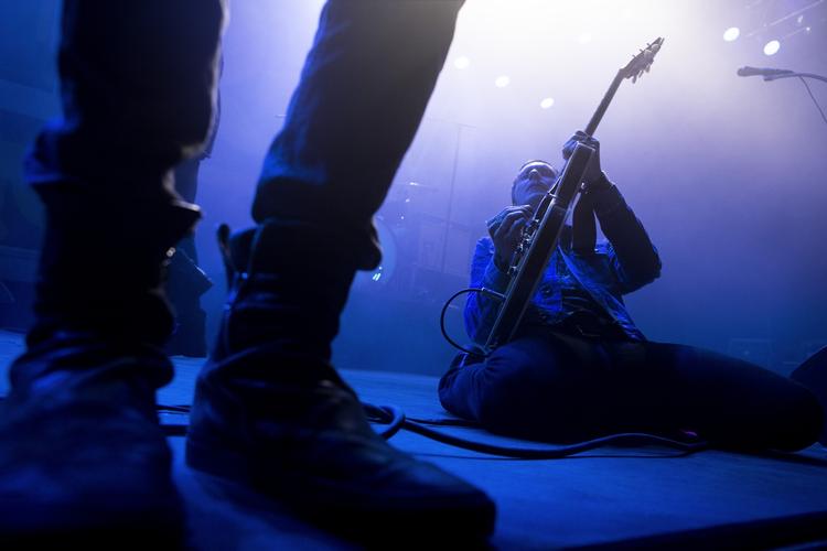 Bøgeliv. Skanderborg Festival fortsætter i den form, som gæsterne kender den. Her er det The Blue Van under en koncert i 2015. 
