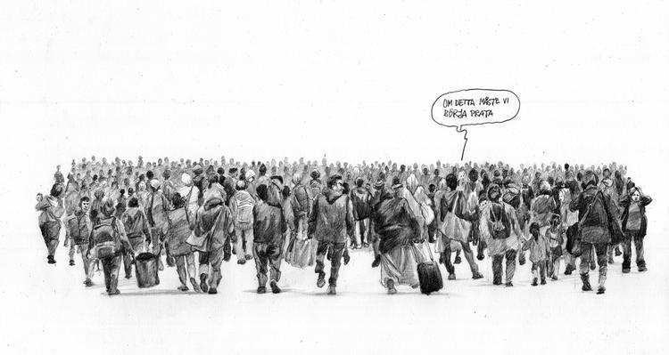 Tegning. Roald Als 