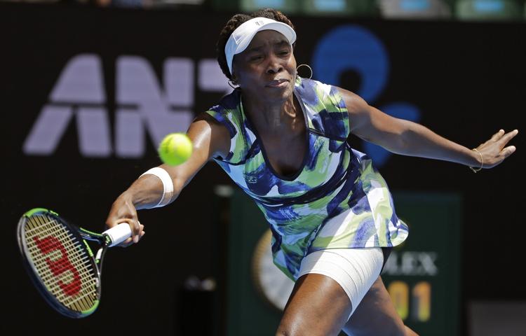 Nedtur. Venus Williams klarede blot 79 minutter ved årets Australian Open. 