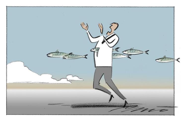 Tegning. Per Marquard Otzen 