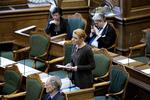 Møde i Folketingssalen om stramning af familiesammenføring