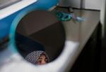 Låst. Syreren 'Nadia' fortalte i december om sin situation. Hun har sammen med sin søn fået asyl i Danmark på midlertidig beskyttelsesstatus, men der er lang udsigt til, at hun ville kunne få familiesammenføring med sine tre andre børn. 