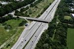Konflikt. Motorveje og infrastruktur fylder stadigt mere af Danmarks areal. 