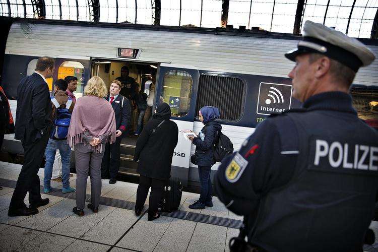 Sydtyskland. I de tyske delstater, Bayern og Baden-Württemberg konfiskerer myndighederne værdier for over 750 euro, svarende til ca. 5.500 kr. Arkivfoto: Martin Lehmann 