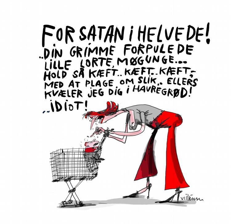 Tegning. Jørn Villumsen 