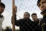 Kontrol. Siden Danmark sendte politi til den dansk-tyske grænse er antallet af asylansøgere faldet markant. Det skyldes dog næppe kun kontrollen, mener forsker. Billedet her stammer fra Zaatri lejren i Jordan 