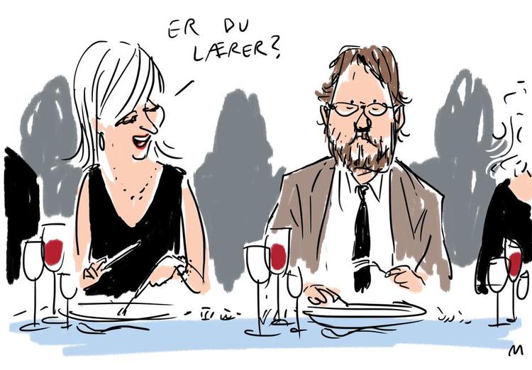 Tegning.Mette Dreyer 