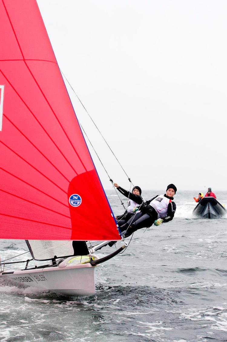 KURS. Jena Mai Hansen og KatjaSteen Salskov-Iversen er overbeviste om, at de har det, der skal til for at snuppe  OL-billetten. 