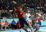 VM-finale. Julen Aguinagalde var en nøglespiller, da Spanien for tre år siden udspillede Danmark i VM-finalen. Han er også med søndag aften. 