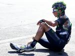 Talent. Dayer Quintana fotograferet efter et styrt i Giro d'Italia. 