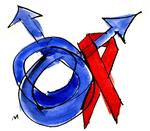 Tegning. Mette Dreyer 