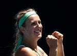 COMEBACK. Endelig er Victoria Azarenka igen i stand til at spille på sit høje niveau, og det lover godt for resten af Australian Open. 