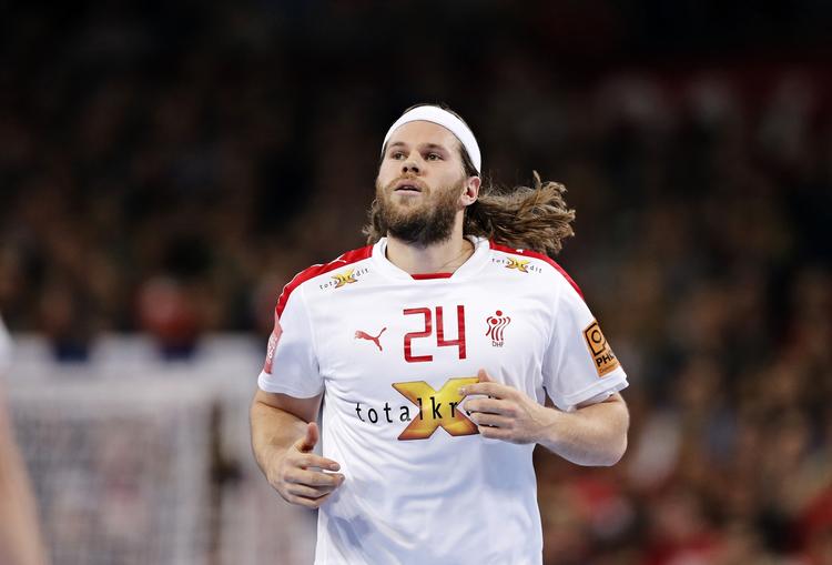 Hansen. Venstrebacken har vundet adskillige medaljer med landsholdet, men kun en af guld. 