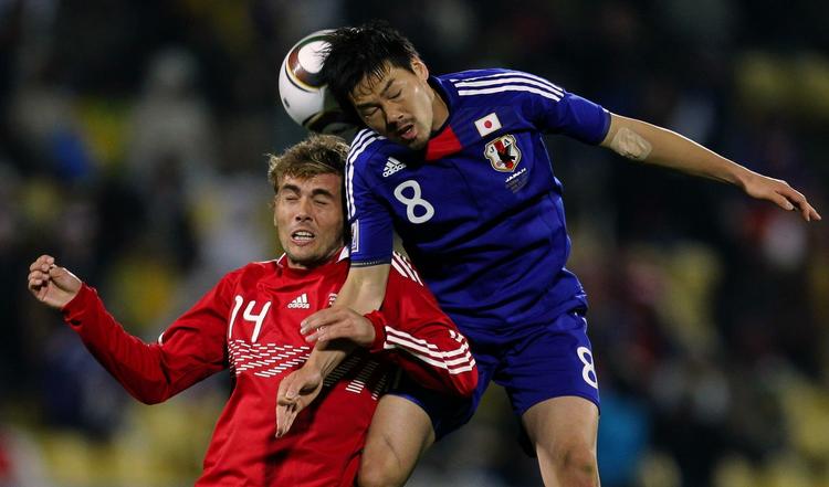 2010. Danmark og Jakob Poulsen tabte ved VM i Sydafrika til Japan i gruppespillet og røg dermed ud af VM-turneringen. 